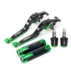 Aplicable para Yamaha FZ6R/N/S FZ8 Palancas de Freno y Embrague Plegables Modificadas Manillar Puños Manillar Topes de Manillar