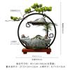 Decoración de fuente de agua corriente estilo chino, fuente de la suerte, incienso de reflujo, cerámica, escritorio, Oficina, Zen, sala de estar, regalo de inauguración