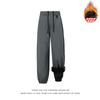 Pantalones de Esquí Unisex Plateados de Terciopelo de Zorro Plateado, a Prueba de Viento, Repelentes al Agua, Cálidos y Forrados de Polar, Estilo Nuevo Invierno 2025