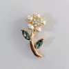 Broche Pequeño de Aleación con Pedrería Transfronterizo, Accesorio para Ramillete, Pin de Moda Versátil, en Stock del Fabricante