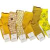 Calcetines de Corea del Sur colección de calcetines amarillos amarillo claro amarillo amarillo amarillo amarillo amarillo limón amarillo naranja amarillo amarillo ganso calcetines de mujer cintura calcetines de algodón