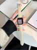 Correa de Cuero Suave tipo Caviar Adecuada para Apple S10 Watch S11Iwatch9 Modelo Nuevo Applewatch8Se