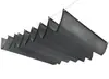 Toldo vela retráctil tipo ola, tela impermeable para toldos de pérgola, toldo de tela Oxford de poliéster para cenador exterior