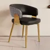 Silla de Comedor de Lujo Ligero Estilo Italiano con Respaldo, Adecuada para Comedores Domésticos, Silla con Respaldo Minimalista Moderno Nórdico, Taburete de Reunión para Hotel