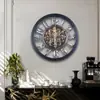 Reloj de pared de explosiones estilo retro industrial estilo europeo personalidad cafetería reloj de cuarzo pared colgante de pared reloj al por mayor