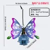 Luminária Pendente Solar Popular para Jardim Transfronteiriça Abelha Besouro Flamingo Borboleta Beija-flor Decoração Suspensa Luz Decorativa Externa