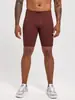 Mallas Deportivas Moldeadoras Fuertes Estilo Europeo y Americano para Hombre, Shorts Deportivos de Verano Transpirables de Secado Rápido, Shorts de Entrenamiento Inductores de Sudor 51442