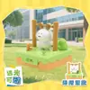 Figuras de juguete creativas, auténticas y de moda, serie de cajas sorpresa activadas por luz, adornos de escritorio de dibujos animados de cerditos mágicos peculiares, juguetes para niños
