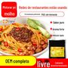 Macarrão Comercial Misturando Tempero Alimentos e Bebidas Misturando Pó Molho Sabor Especial Misturando Macarrão de Arroz Pacote de Tempero Especial para Hotel Atacado