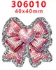 Acessórios de Acrílico Desenho Animado com Glitter Transfronteiriço Acessórios para Joias DIY de Resina Patch Grampo de Cabelo Grampo de Cabelo Gt-Y-256724
