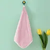 Toalla de Mano para Guardería Souvenir Terciopelo de Coral Toalla de Mano Infantil Colgante Dibujos Animados Absorbente
