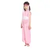 Disfraz de Cosplay para Fiesta de Halloween Disfraz de Performance Infantil para Niñas Conjunto de Princesa Rosa