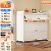 Zapatero de Acero a Prueba de Polvo para la Entrada del Hogar Gabinete de Entrada Multicapa Gabinete de Almacenamiento de Gran Capacidad Entrada con Puerta Abatible Estante para Zapatos Multicapa