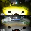 Nuevos productos transfronterizos para faros LED de coche y motocicleta de alto brillo color doble blanco y amarillo H4 H6 BA20D 12-80V