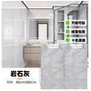 Pegatinas de Pared tipo Azulejo Imitación, Papel Autoadhesivo para Cubrir Imperfecciones, Paneles de Pared de PVC, Paneles Decorativos de Aluminio-Plástico, Superficies de Pared Impermeables, Resistentes a la Humedad y a la Grasa para Cocinas