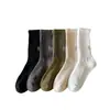 Calcetines Japoneses de Media Pantorrilla para Primavera y Verano, Calcetines Gruesos de Punto Retro Holgados para Hombres y Mujeres, Calcetines Deportivos de Algodón Puro para Verano, Calcetines Zhuji al por Mayor