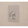Patrón Adhesivo Dorado Cepillado, Sin Taladrar, Gancho Transparente Sin Marcas, Gancho Autoadhesivo, Gancho Adhesivo para Abrigos y Sombreros de Baño y Cocina, Venta Directa