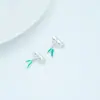 Aleación Electroforesis Alta Retención de Color Colgante de Bambú Colgante Hoja de Bambú Agujero Pasante Accesorios Pulsera Estilo Antiguo DIY Cuentas Sueltas Accesorios Espaciadores