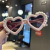 Foto Amor Moda Perla Transfronterizo Lindo Protección UV Personalizado Gafas de Sol para Niñas Gafas de Sol para Hombres y Niños Súper Lindas