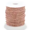 Corrente de Cruz Pendente em Aço Inoxidável Corrente em Formato O Corrente Achada Pingente Básico com Corrente Acessórios para Colar Pulseira DIY