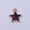 Qk127 Fornecimento Direto do Fabricante Esmalte Cloisonné Liga de Zinco Acessórios para Joias Pingentes para Pulseiras DIY Designs Personalizados e Amostras Disponíveis