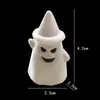 Decoración de Halloween plástico moldeo por soplado hueco caricatura pastel insertable Lápida festival de fantasmas accesorios DIY juguetes pequeños