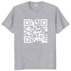Camiseta Engraçada F You Código QR Piada Humor Adulto Engraçado Estranho Gif