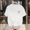 Transfronterizo Aliexpress Nueva Marca de Moda Camiseta de Manga Corta para Mujer Moda Elegante Juvenil Adelgazante Algodón Puro Algodón de Xinjiang Manga Corta