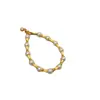 Nuevo Pulsera de Bambú Articulado Pulido de Gama Alta Perla Temperamento Exquisito Artesanía Pulida Diseño Exquisito Joyería para Mano Fresca y Elegante