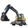 Excavadora de ruedas Hengwang Heavy Industry para la recuperación de terrenos y excavación de suelo en obras, fabricante de excavadoras grandes