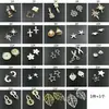 Accesorios para pulseras y collares colgante estrella flor cruz colgante diy cabeza joyería vintage fabricación de joyas materiales hechos a mano