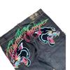 Jeans Góticos de Venta Caliente Este Año Estilo Y2K para Hombre Hip-Hop Sueltos Estilo Punk Jeans Harajuku Venta al por Mayor