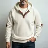 Moda Callejera 3D para Hombre Shein Amazon Otoño 2026 Sudadera con Capucha Simple Holgada