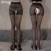 Medias abiertas sexys Yimu, lencería sexy para mujer, pantimedias transparentes, suministros para adultos, comercio exterior 7305