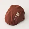 Chapéus Infantis para Meninos e Meninas, Bebê à Prova de Frio Primavera e Verão Fino Proteção Solar Chapéu de Sol Super Fofo Estiloso Boné de Beisebol Boina
