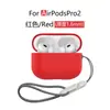 Adecuado para Estuches de Auriculares AirPods Pro2, Estuches de Auriculares Apple Pro2 Silicona Estuches Protectores Airpodspro2