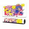 Alfombrilla de Ratón de Dibujos Animados Lucky Star Bidimensional Lori con Bordes Bloqueados para Computadora Gruesa Antideslizante para Escritorio de Oficina