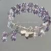 Pulsera de Cuentas con Colgante de Candado Ruyi Estilo Medieval Versátil de Nicho Brazalete de Fortuna Joyería para la Mano