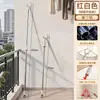 Barra retráctil para secar ropa para uso doméstico, adecuada para dormitorios, tendedero de acero inoxidable