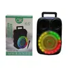 Bolsa cruzada de 6.5 pulgadas de audio para exteriores recargable, altavoz Bluetooth Bt-602, para publicidad, karaoke en casa, subwoofer