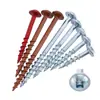 Tornillo de media rosca para agujero inclinado de carpintería 1"-2" tornillo autorroscante rosca gruesa dispositivo para agujero inclinado ranura cuadrada ranura para tornillo SQ2