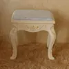 Taburete Redondo Europeo para Tocador Silla Sala de Estar Mesa de Café Taburete Taburete para Manicura Taburete Redondo Francés Dormitorio Sofá Taburete para Cambiar Zapatos