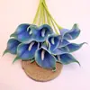 Flores Simuladas Pu Lirios de Calas Artificiales Flores Falsas Venta al por Mayor Decoración de Bodas Decoración del Hogar Accesorios para Fotografía Fabricante Nuevo Modelo