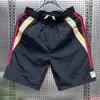Pantalones Cortos Deportivos de Bloques de Color para Hombre, de Verano, Modernos, de Pierna Recta, de Moda Versátil, Casuales, Modernos, de Corte Holgado, de Cinco Puntos