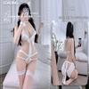 Lencería Sexy Flor de Durazno Romántica Sexy Perspectiva de Tres Puntos Gato Uniforme Coqueto Conejita Archivo Abierto Deseo Puro 272