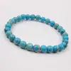 Pulseira de Cristal Natural, Simples de Círculo Único com Contas Redondas Joias Transfronteiriças, Joias Estilo Casal de Ágata Vermelha, Contas de Cristal para Mão