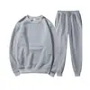 Promoción Principal Otoño 2024 Traje de Sudadera Deportiva Casual para Hombre Primavera para Jóvenes y de Edad Media Deporte Holgado Moderno Sudadera de Cuello Redondo