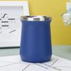 Fornecimento Direto da Fábrica caneca de cerveja em couro patenteado de aço inoxidável portátil para exterior xícara de café a vácuo de camada dupla transfronteiriça Caneca Madai atacado