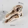 Artesanías de Resina Pato Pico Bestia Gigante Cabeza de Dragón Hueso Transfronterizo Suministro Animales Accesorios de Collar Dientes Calavera Mascota