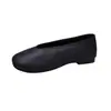 Zapatos planos sin cordones de punta redonda estilo old money para mujer, nuevo modelo de verano 2026, con aumento de altura interno, bailarinas planas, zapatos de abuela